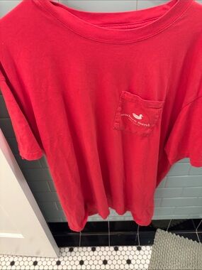 Southern Marsh Red  ATHENS, GA Short-Sleeve Pocket Tee